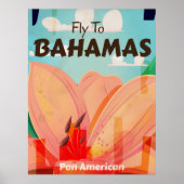 Het klassieke poster van de Bahamas (Voorkant)
