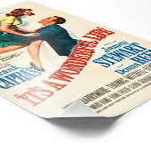 Het klassieke poster van It's a Wonderful Life (Hoek)