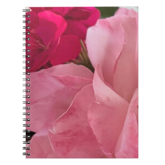 Het klassieke rozen notitieboek  (Voorkant)