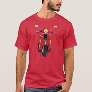 Het klassieke shirt Scoot Stella van Mojo in maroo