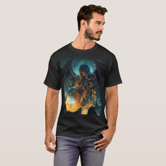 Het klassieke T-shirt van Lovecraft (Voorkant volledig)