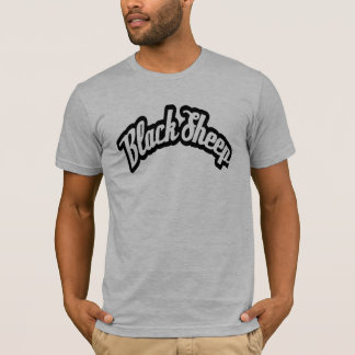 Het klassieke t-shirt van zwarte schapen