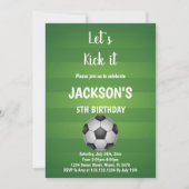 Het klassieke thema van een sportfeest kaart (Voorkant)