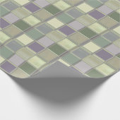 Het klassieke Verpakkende Document van de Douane Cadeaupapier (Hoek)