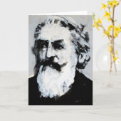 Het klassieke Wenskaart van de Muziek - (Gebaarde) Kaart (Gele Bloem)