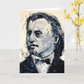 Het klassieke Wenskaart van de Muziek - (Jonge) Kaart (Gele Bloem)