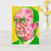 Het klassieke Wenskaart van de Muziek - Schoenberg Kaart (Gele Bloem)