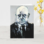 Het klassieke Wenskaart van de Muziek - Sibelius Kaart (Gele Bloem)