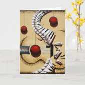 Het klassieke Wenskaart van het Begin Kaart (Gele Bloem)