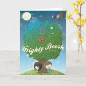 Het klassieke wenskaart van Tijden Kaart (Gele Bloem)