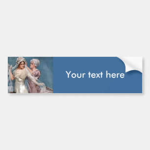 Het kleden van de bride bumpersticker