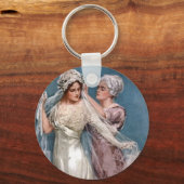 Het kleden van de bride sleutelhanger (Voorkant)