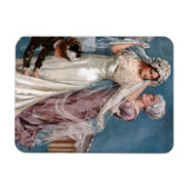 Het kleden van de bruid magneet (Horizontaal)