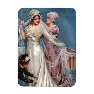 Het kleden van de bruid magneet