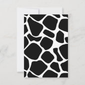 Het kleine Baby shower van de Koe brengt een Kaart (Achterkant)