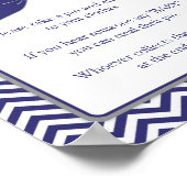 Het kleine Baby shower van het Stropdas van het Ma Poster (Hoek)