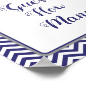 Het kleine Baby shower van het Stropdas van het Ma Poster (Hoek)