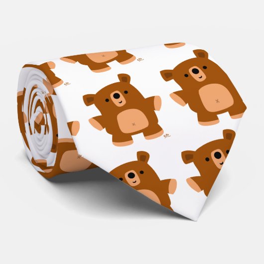 Het kleine beer stropdas (Opgerold)