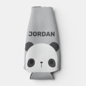 Het Kleine Beer van Panda van de klap met Persoonl Flesjeskoeler (Voorkant)