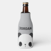 Het Kleine Beer van Panda van de klap met Persoonl Flesjeskoeler (Fles Voorkant)