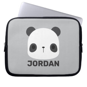 Het Kleine Beer van Panda van de klap met Persoonl Laptop Sleeve