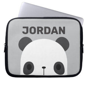 Het Kleine Beer van Panda van de klap met Persoonl Laptop Sleeve