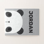 Het Kleine Beer van Panda van de klap met Persoonl Legpuzzel (Horizontaal)