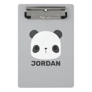 Het Kleine Beer van Panda van de klap met Persoonl Mini Klembord