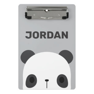 Het Kleine Beer van Panda van de klap met Persoonl Mini Klembord