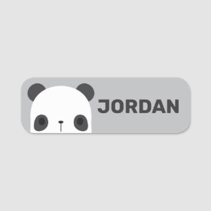 Het Kleine Beer van Panda van de klap met Persoonl Naamplaatje