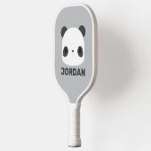 Het Kleine Beer van Panda van de klap met Persoonl Pickleball Paddle (Links)