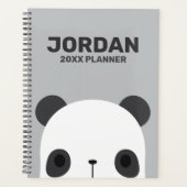 Het Kleine Beer van Panda van de klap met Persoonl Planner (Voorkant)