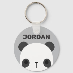 Het Kleine Beer van Panda van de klap met Persoonl Sleutelhanger
