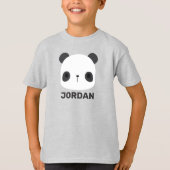 Het Kleine Beer van Panda van de klap met Persoonl T-shirt (Voorkant)