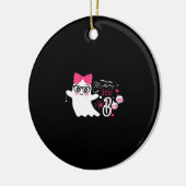 Het kleine boek van mama Halloween Keramisch Ornament (Links)