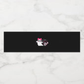 Het kleine boek van mama Halloween Waterfles Etiket (Enkel label)