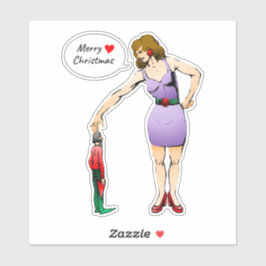 Het kleine elfje. sticker