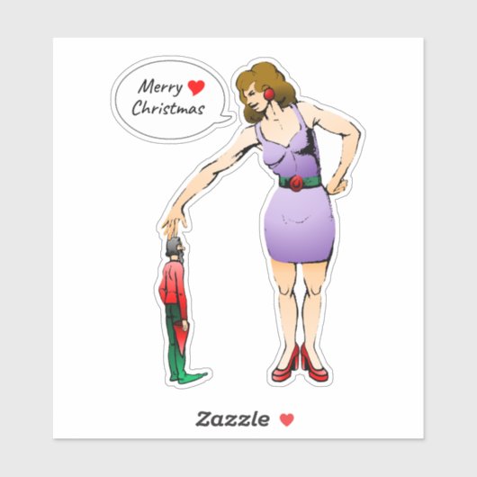 Het kleine elfje. sticker (Vel)