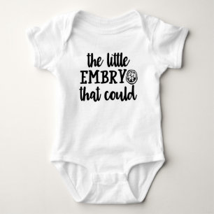 Het kleine embryo dat een bodysuit kan baby