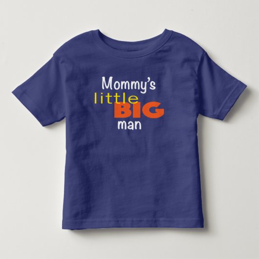 Het kleine grote Man van mama Kinder Shirts (Voorkant)