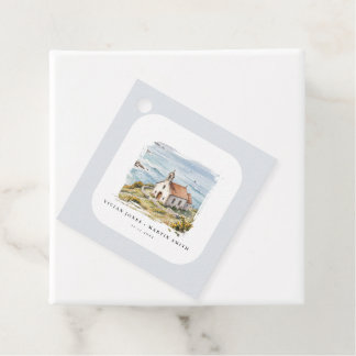 Het Kleine Kapel Aan De Zee Trouwen Bedankjes Labels