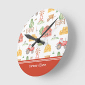 Het Kleine Kinder Patroon van de Boer van de klap  Ronde Klok (Hoek)