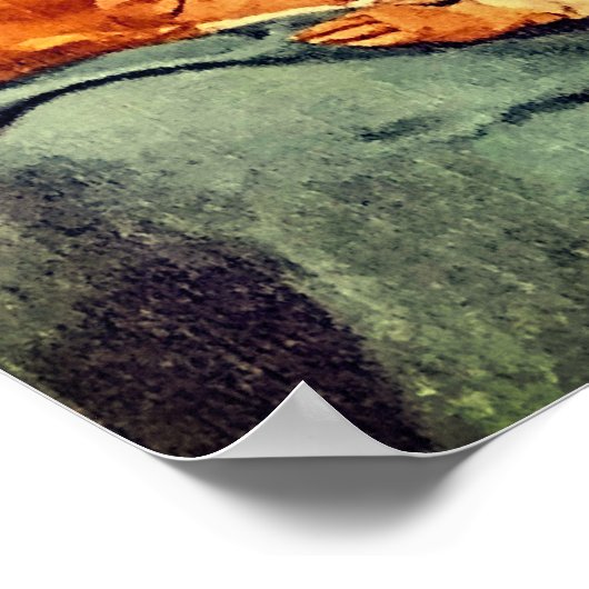 Het kleine Madonna-Poster Poster (Hoek)