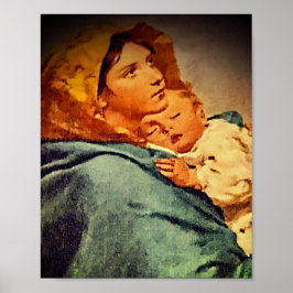 Het kleine Madonna-Poster Poster