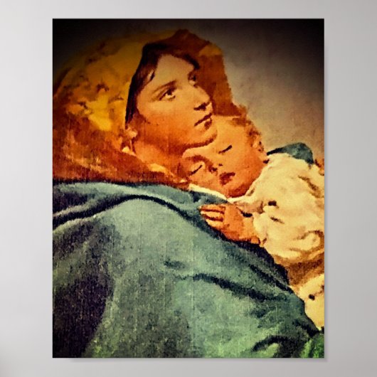 Het kleine Madonna-Poster Poster (Voorkant)