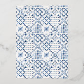 Het kleine Main Squeeze Moderne Vrijgezellenfeest Folie Uitnodiging (Achterkant)