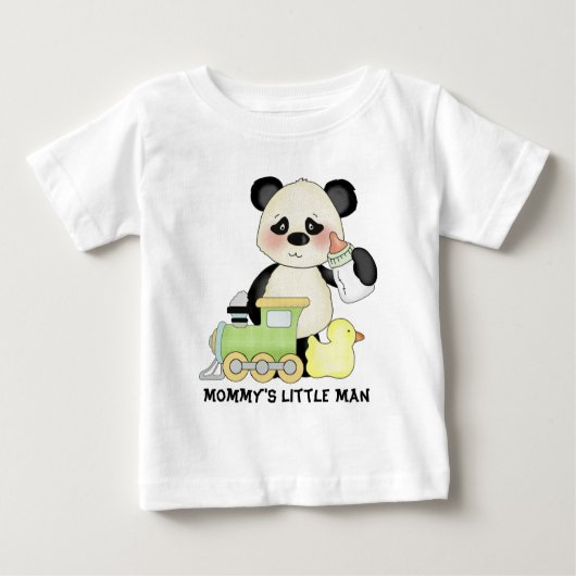 Het kleine man T-shirt van mama (Voorkant)