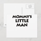 Het kleine Man van mama Briefkaart (Voorkant / Achterkant)