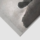 Het kleine meisje en de bloem. Schoonheid redt ons Tissuepapier (Detail)