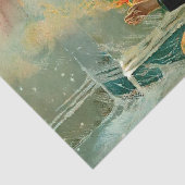 “Het kleine meisje met de zwavelstokjes” door E S Tissuepapier (Detail)